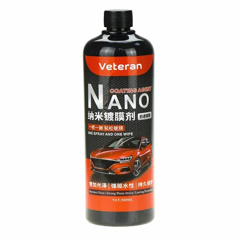 500ML/250ML 9H Twardość Car Detailing Powłoka ceramiczna Produkty samochodowe Powłoka ceramiczna Nano Glass Plated Crystal Car Polish