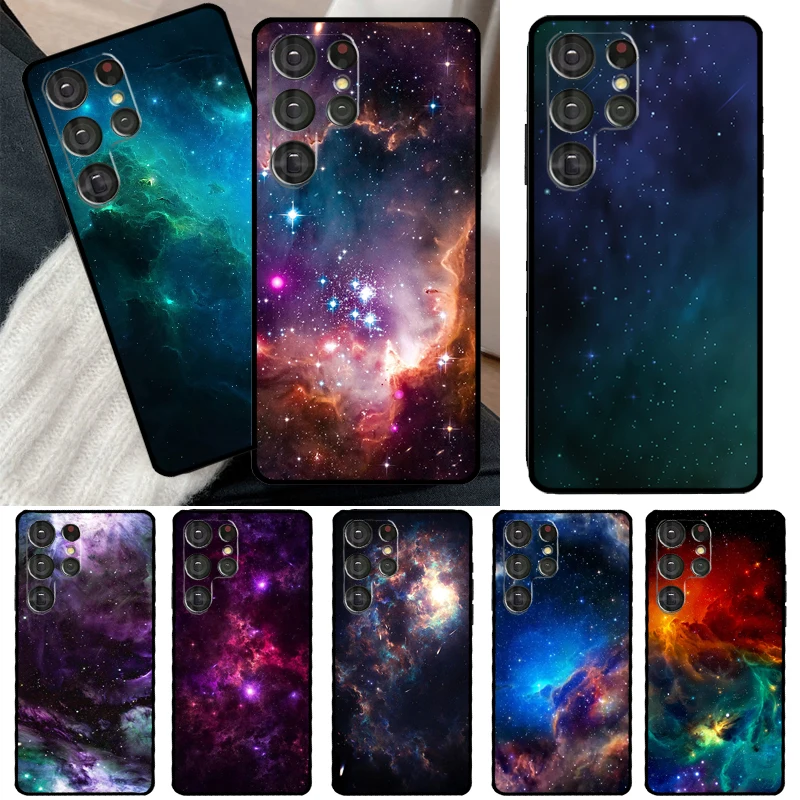 Etui na telefon Space For Galaxy S23 Universe dla Samsung Galaxy S23 S22 Ultra S21 S20 FE S8 S9 S10 Note 10 Plus Note 20 Ultra