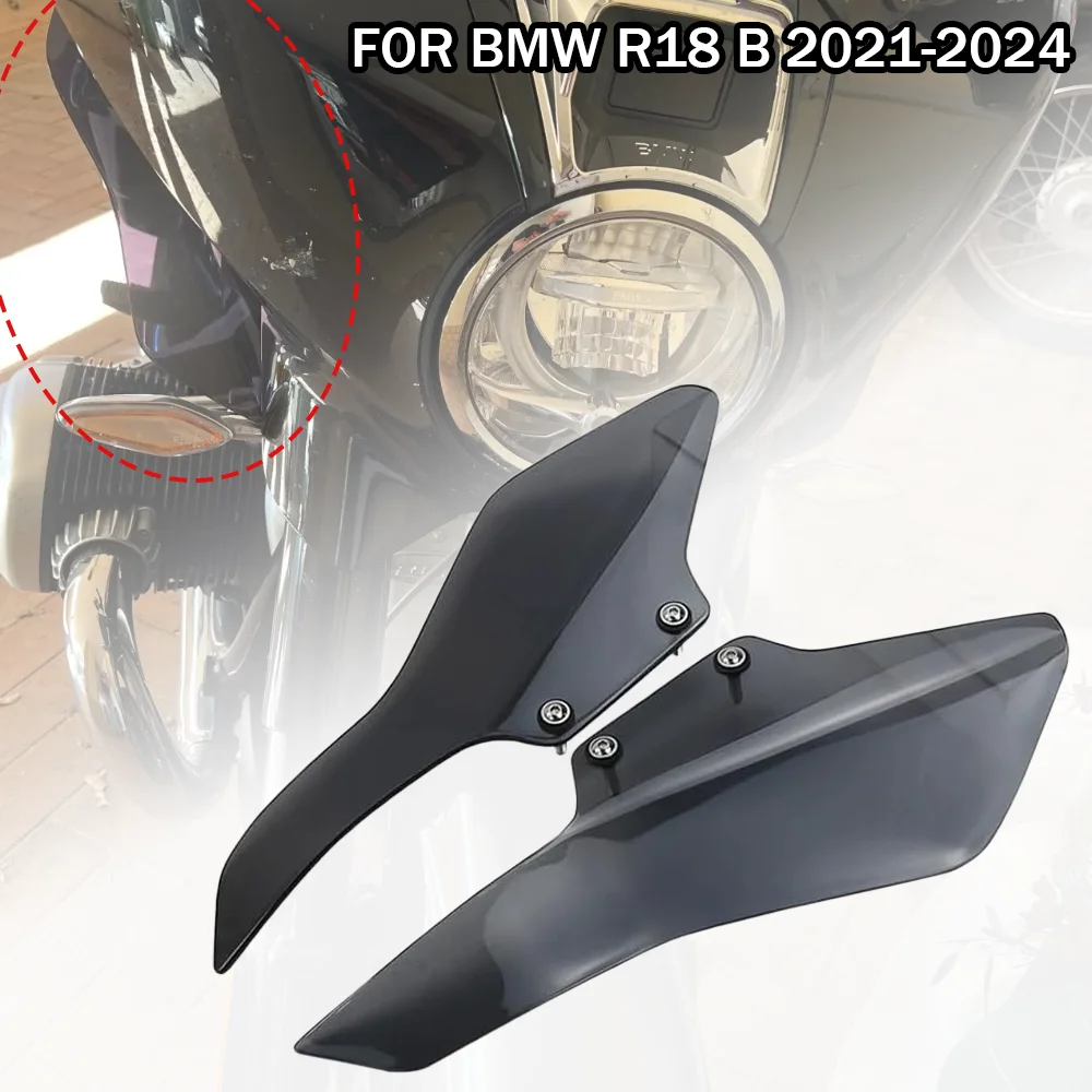 

Motorcycle Wind Deflector Leg Protector Side Fairing Windshield Fits For BMW R 18 B R18B Bagger R18 Transcontinental 2021-2024