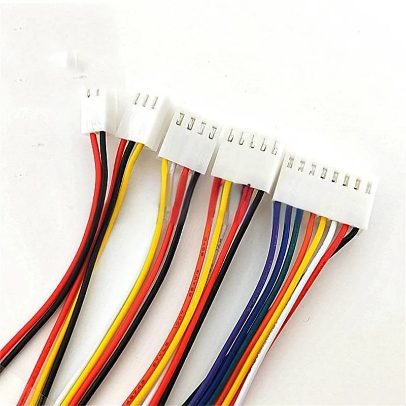 10PCS KF2510 Terminal Wire - Single-End 2P/3P/4P/5P/6P/7P/8P Connection Cable, 300mm Length, 26AWG Wire Gauge