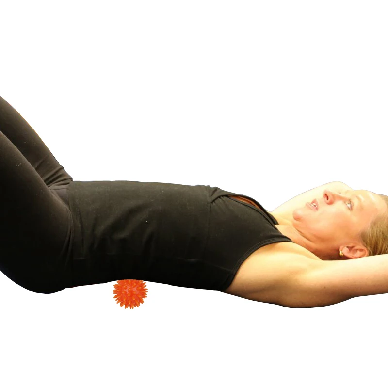 Массажный ролик с шипами всего тела, упражнения для рук, фитнес-натяжение