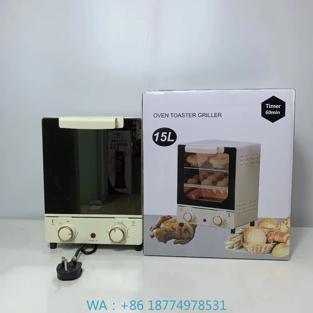 1. 15L Stainless Steel Bake Cavity Multi Function Compact Layout For Countertop Cake & Pastry Baking Gift Option