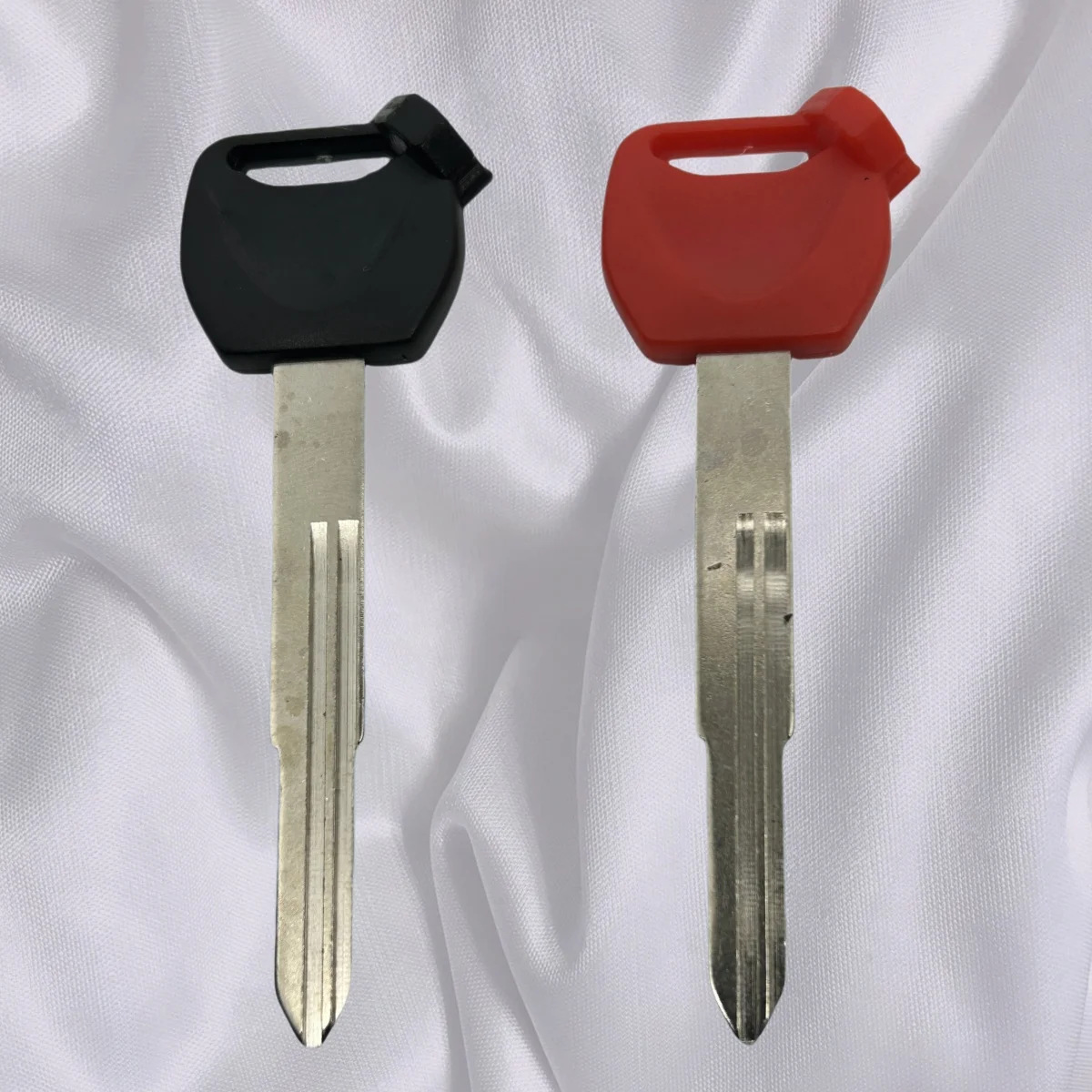 For Honda for 600 400 FAZE 250 ABS Scooter 62mm Anti-Theft Lock Silver Wing Replacement Uncut Blank Key Motorcycle Key