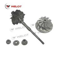 GT1749V MFS Turbo Rotor 11+0 blades 721021 COMPRESSOR WHEEL for Audi A3 1.9 TDI ARL 110Kw 150HP 1998-2003 038253019G 038253016D