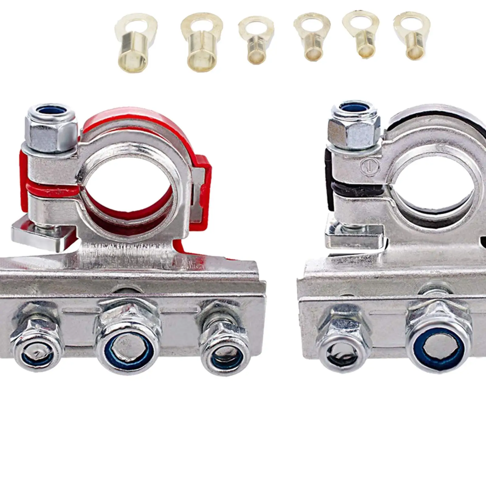 

Комплект быстроразъемных клемм для автомобильного аккумулятора (плюс/минус) для защиты аккумуляторной батареи автомобиля