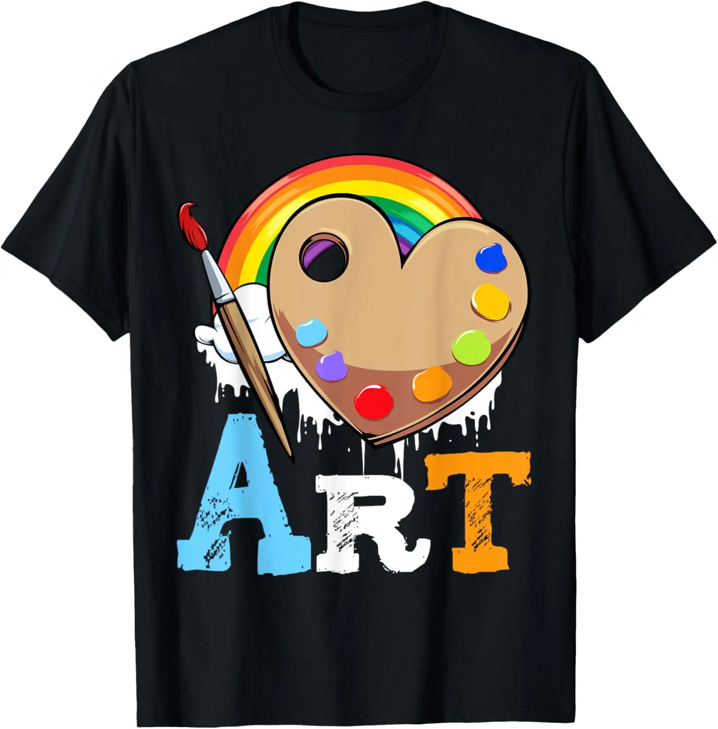 

Я люблю художественник Художник Красочная живопись Ремесла Подарочная футболка