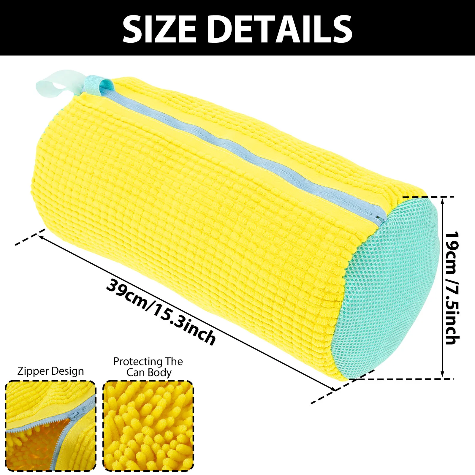 Bolsa protectora para lavado de zapatos, accesorio con cremallera para zapatillas de correr, elimina la suciedad, antideformación, 1/2 piezas