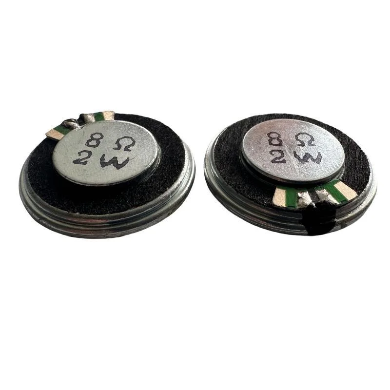 2PCS 28mm 8Ω 2W Internal Magnetic Speaker High Temp Resistance For Small Audio DIY Projects