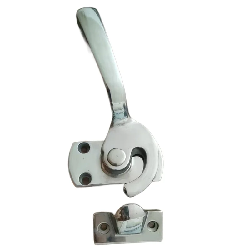 【B74A】Industrial Cabinet Door For Oven Doors Freezers Ice Storage 304 Stainless Steel Rotary Handle Tight Seal Lock