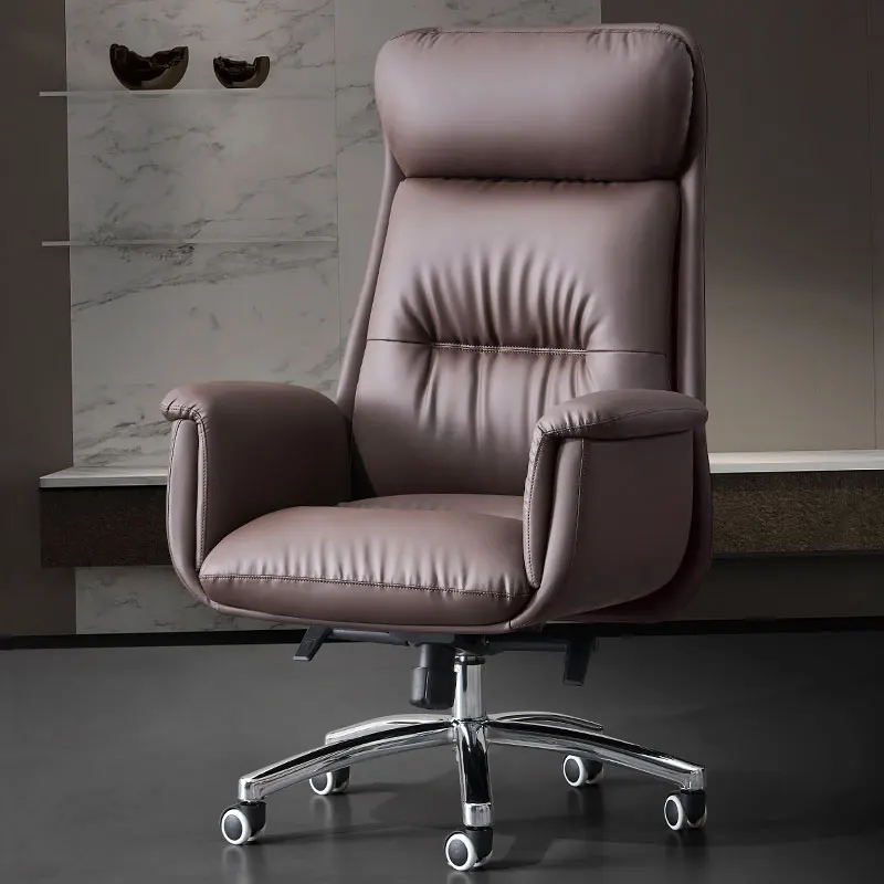 

Vintage Wheels Office Chair Armrest Cushion Official Ergonomic Office Chair Swivel Executive Sillas De Oficina Furniture