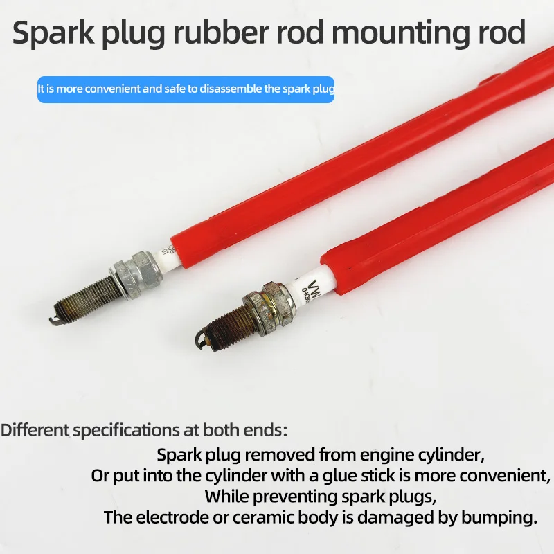 Spark plug glue rod Spark plug installation tool Spark plug wrench Spark plug glue rod fire hose sleeve double hole