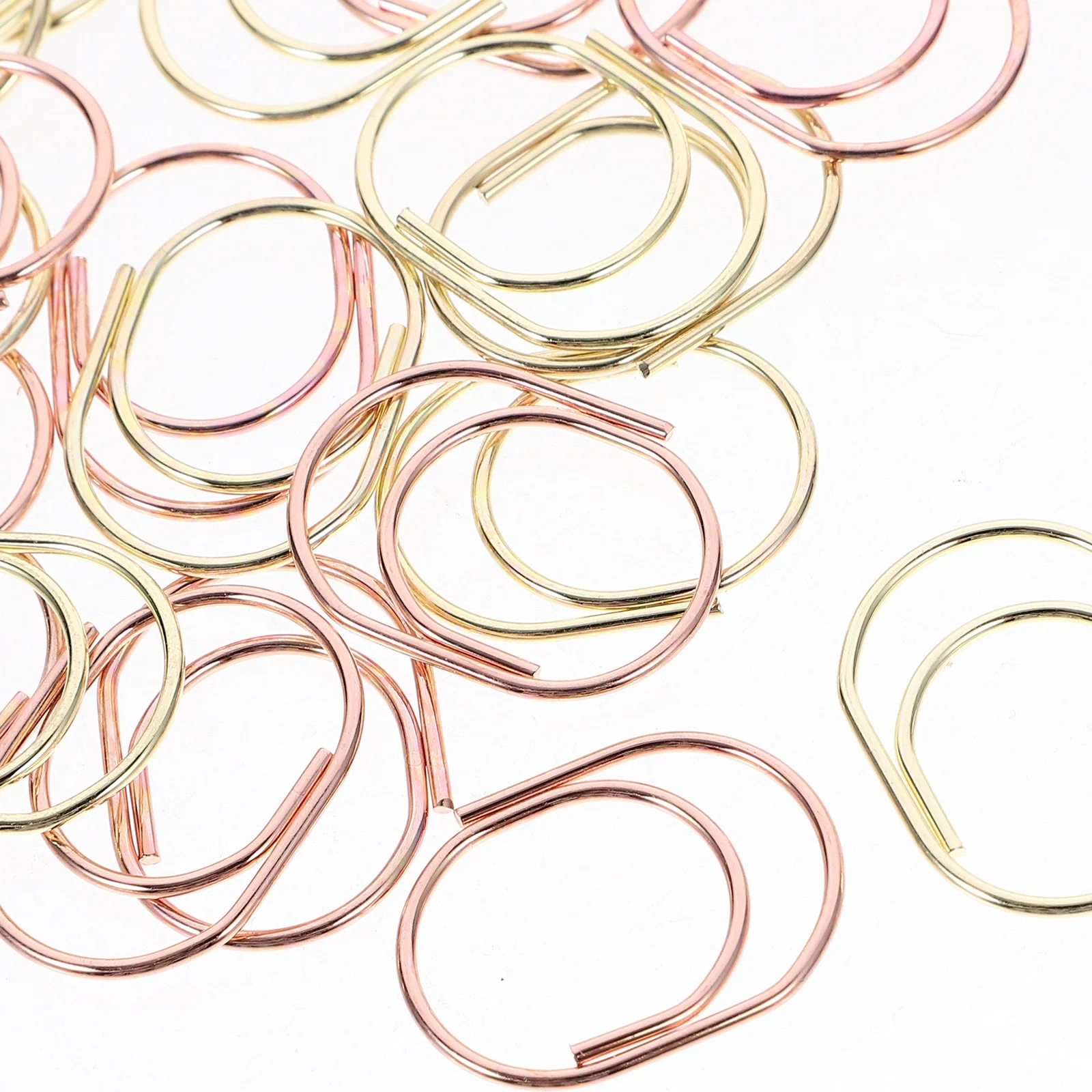 

24Pcs Mini Creative Paper Clips Metal Decorative File Clips Cute Paperclips for Office Study Scrapbook Organization