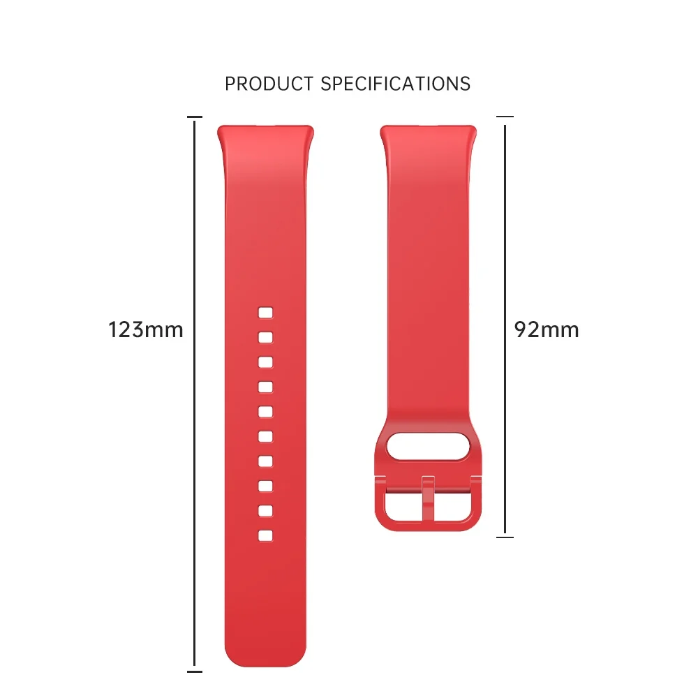 IPANWEY-Pulseira de Silicone para Samsung Galaxy Fit 3, Correia Esportiva Impermeável, Fácil de Substituir Pulseira De Relógio