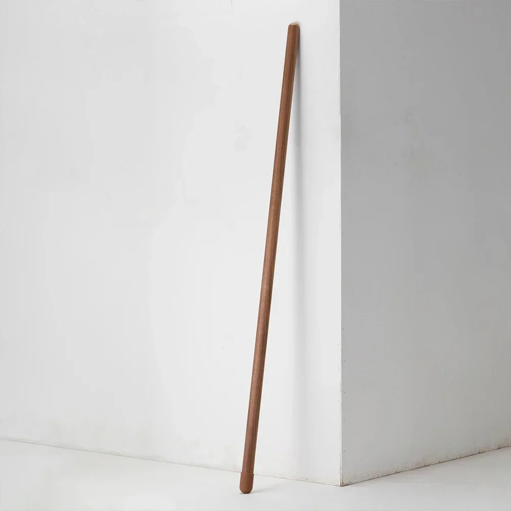 Imagem -05 - Nordic Black Walnut Led Atmosfera Ash Floor Lamp Fique contra Parede Quarto Cabeceira Sala de Estar Sofá Design