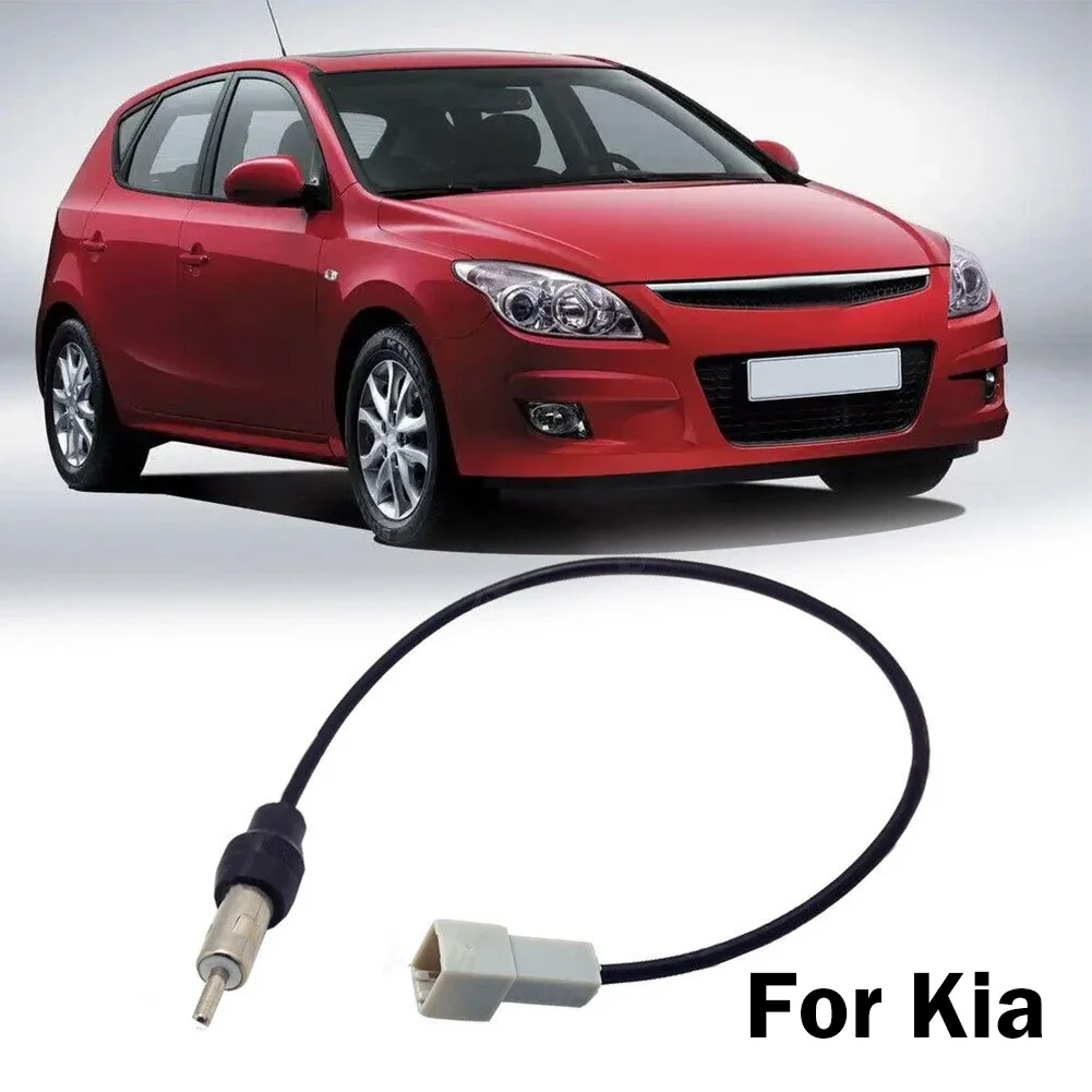 Cable adaptador de antena 25-30cm antena estéreo de coche adaptador hembra enchufe a Radio para Kia para Hyundai 2006-2012