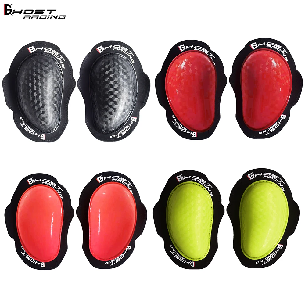 

GHOST RACING Motorcycle Protective Gear Track Specific Slider Bending Grinding Bag Knee Protection Wear-resistantBlockProtection