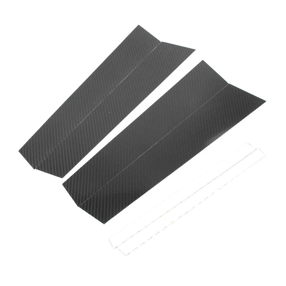 Car Window B Pillars Moulding Cover Protective Trim For BMW 3 Series F30 2013 2014 2015 2016 2017 2018 Carbon Fiber