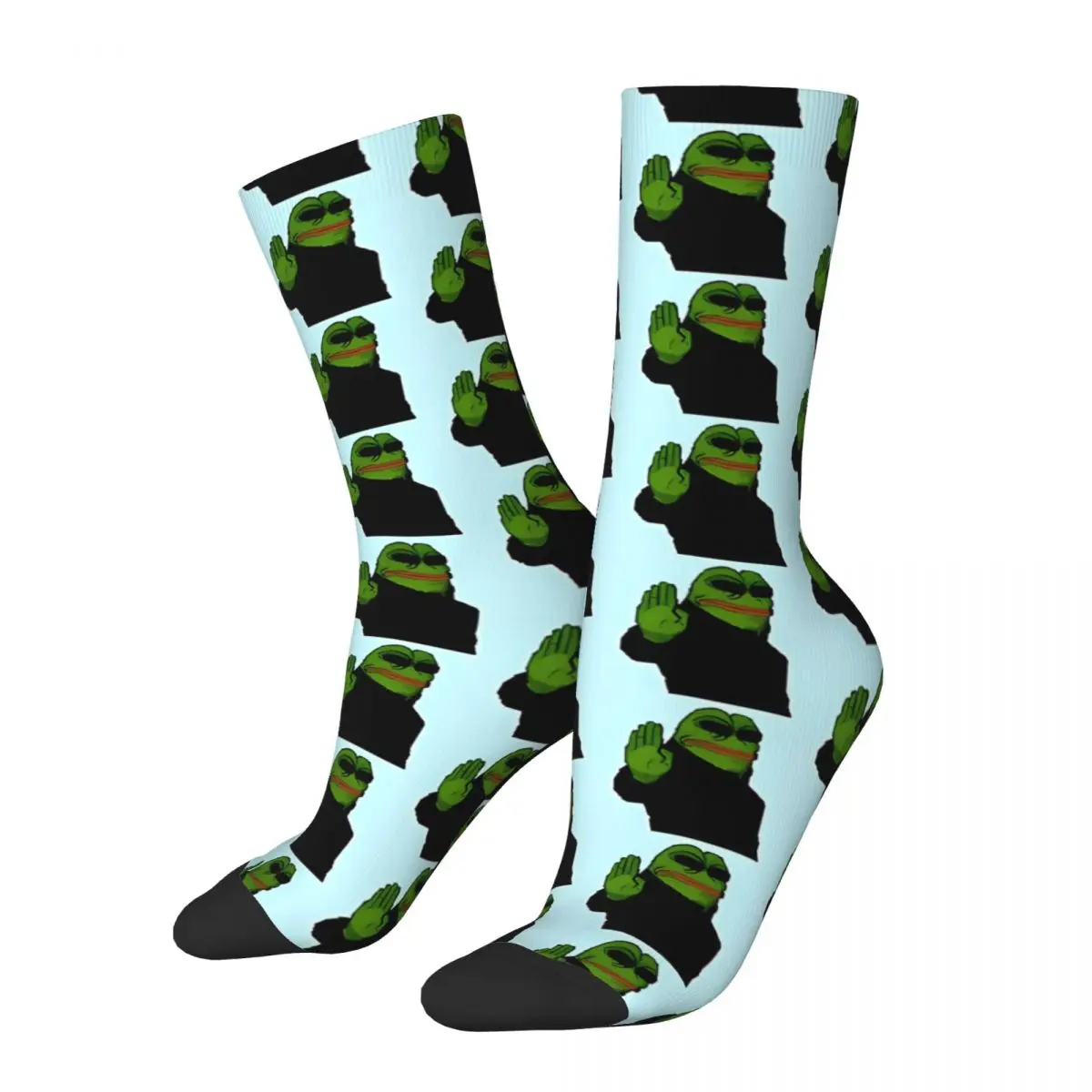 Pepe The Frog Neo Men Women Socks Windproof Novelty Spring Summer Autumn Winter Stockings Gift