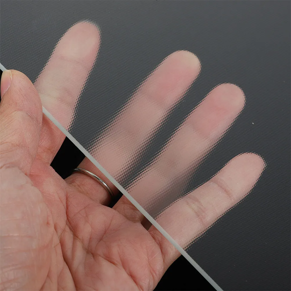 Glass Mouse Pad Piece Large Desk Pad for Gaming Mousepad Laptop Work Play Comfortable Hand Feel Stable Reliable