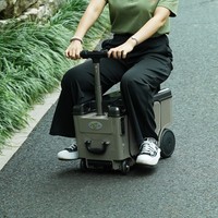 Smart Riding Boarding Bag Elderly Scooter 20-Inch Electric Luggage Multi-Function Trolley Suitcase