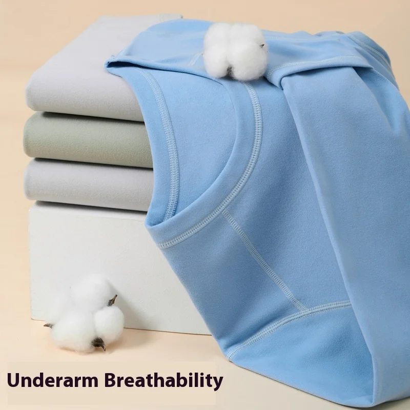 

Teen Kids Thermal Underwear Set Breathable Double Brushed Self-Heating Antibacterial Anti-Odor Base Layer Pajamas for Boys Girls