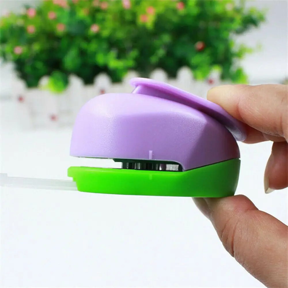 9mm 16mm 25mm Color Random Convenient Handmade Scrapbooking Round Hole Punch Embossing Cards Making Paper Shaper Cutter