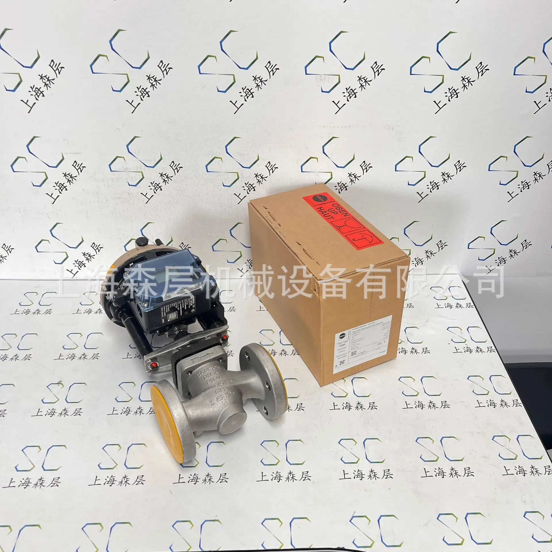 Регулирующий клапан SAMSON Samson 2025 года, 3241 DN80 PN16 RF, KV80% Shanghai Senlayer Spot