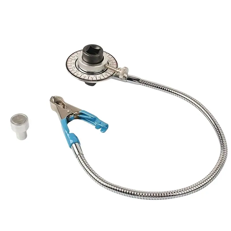 

【VALUE MONEY】Magnetic Clamp 2-In-1 Angle Torque Gauge Torque Angle Gauge Wrench Torque Measuring Instrument