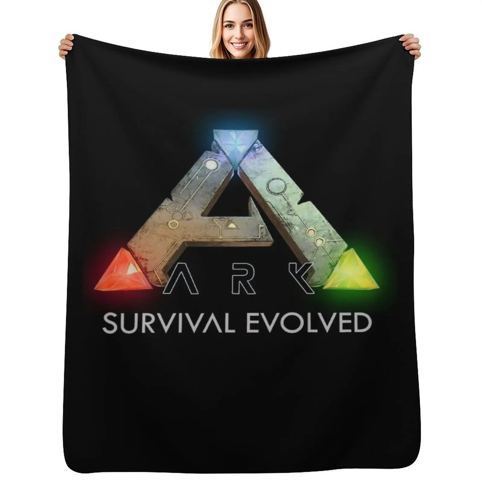 Ark Survival Evolved Couverture douce et chaude lavable en machine