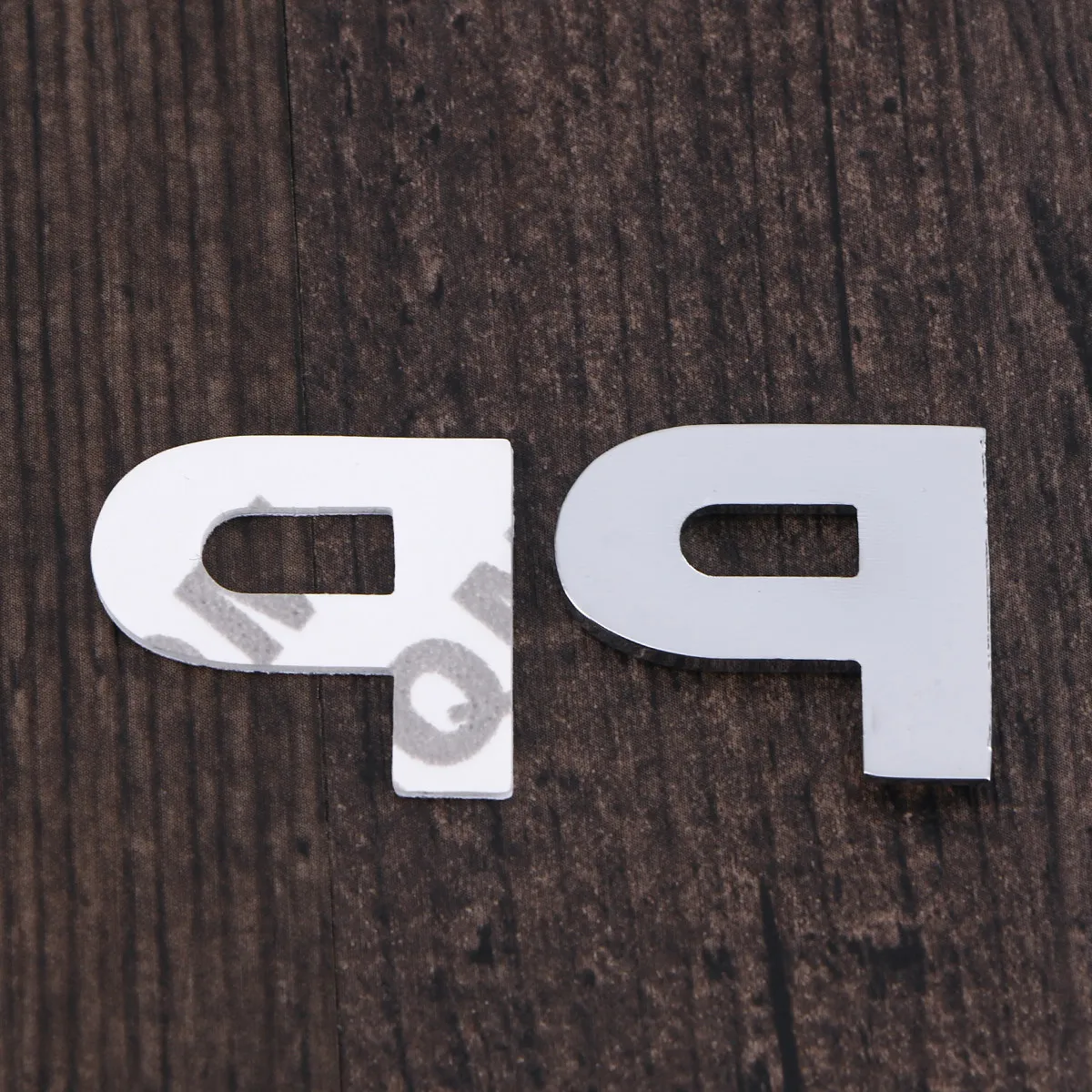 3D Metallic Alphabet Car Sticker Silver High Quality Waterproof Rustproof Emblem Decal Removable Car Decor Decoration