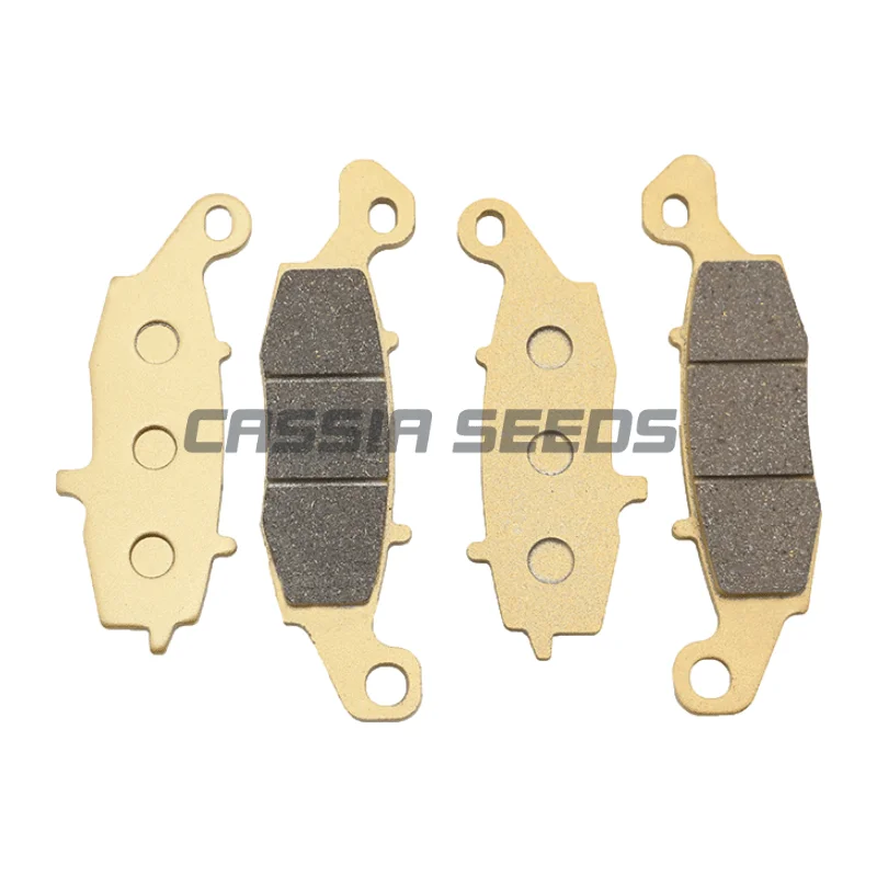 Motorcycle front and rear brake pads disc brake pads for Kawasaki ER-6N ER6N ER-6F ER6F KLE650 Z750S