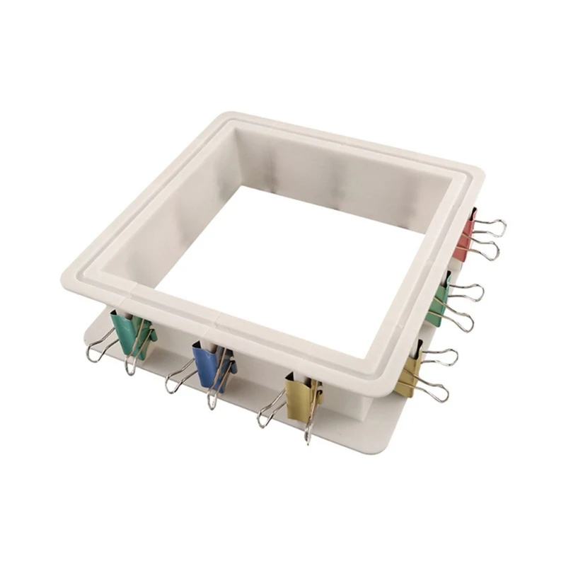 Adjustable Mold Housing for Making Silicone Rubber Mold Housing Housing Frame for DIY Soap Silicone Mold Making