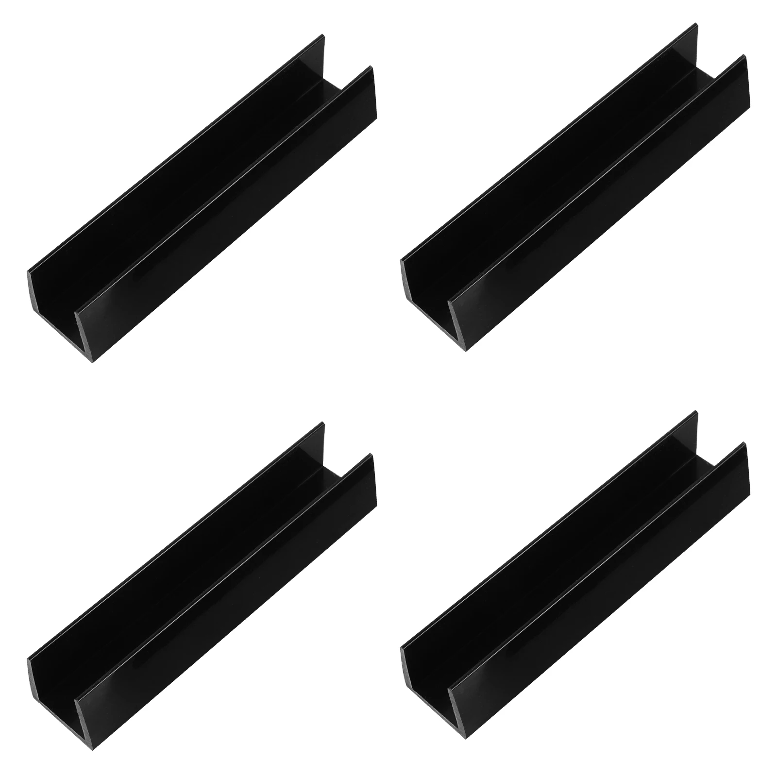 Valla para perros y mascotas, ranuras para puerta infantil, puertas de refuerzo, piezas de puertas para bebés, accesorios duraderos, seguros, resistentes, simples, de largo tiempo, 4 Uds.