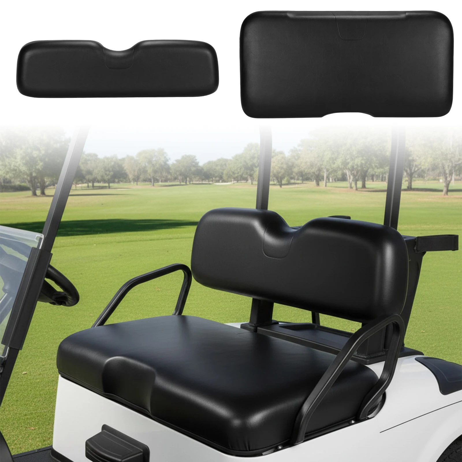 

Новый комплект сменных подушек для переднего сиденья и нижней части сиденья для гольф-каров EZGO RXV 2008 года выпуска и новее, аксессуары для гольф-каров ﻿