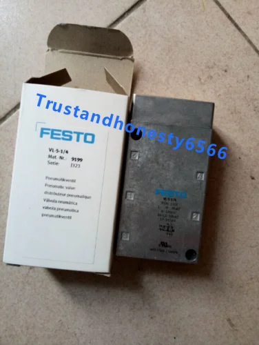 1PC NEW FOR S Festo VL-5-1/4 9199 Pneumatic Control Valve - , Free Ship