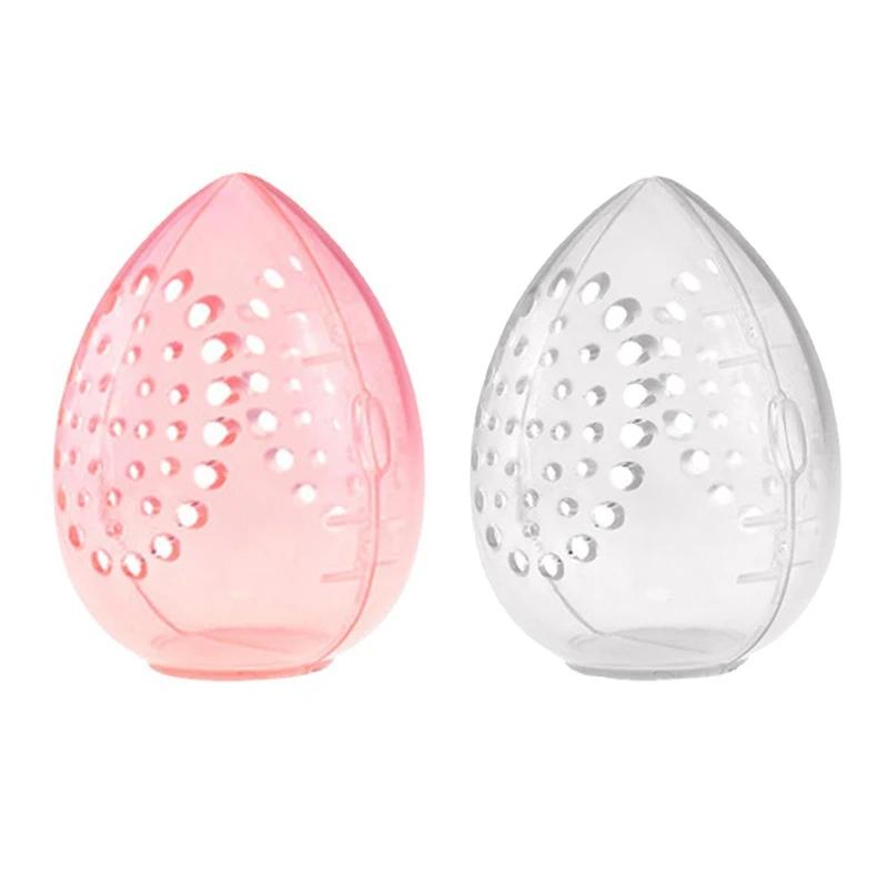 1PC Cosmetic Egg Storage Box Beauty Sponge Stand Storage Case Makeup Blender Puff Holder Empty Cosmetic Drain Container