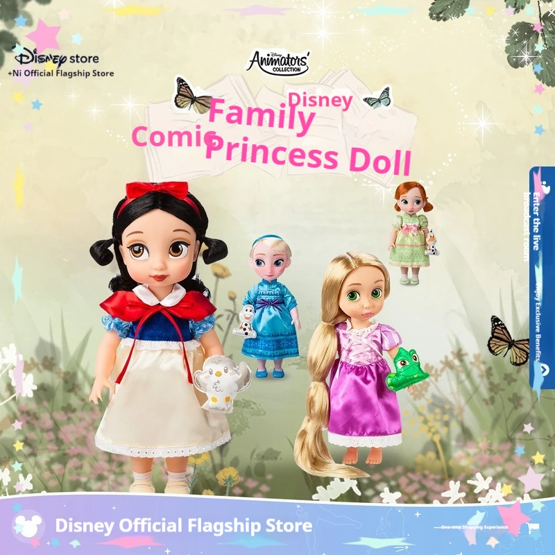 

Официальные куклы принцессы Диснея, Эльза и Анна, нарядные куклы, подарки на день рождения, идеальные игрушечные фигурки для ролевых игр, коллекционные предметы