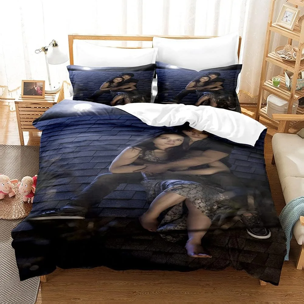 Teen Wolf Allison Bed Cover Set,3d Cartoon Scott Bedding Set,Twin Size Bedding Sets King Quilt