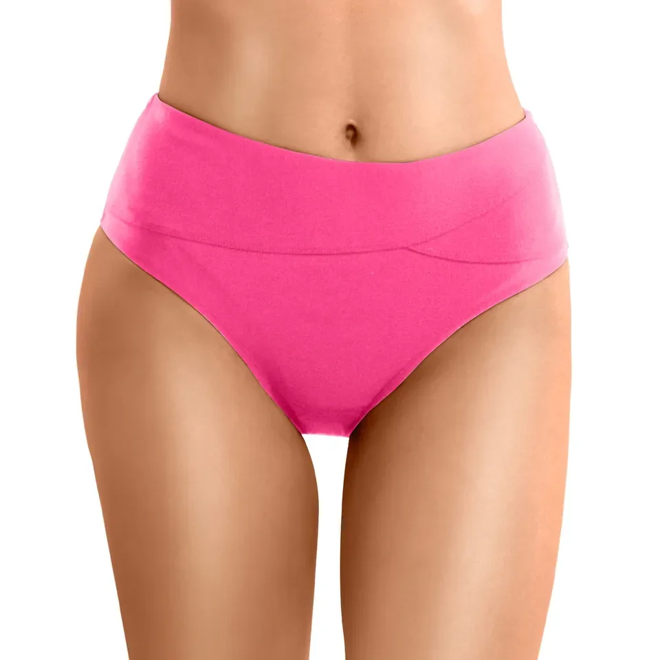 Swimwear Women Swimming Trunks Summer Bikini Bottom High Waist Swimsuit Bottoms Biquini Tankini Swim Shorts Beach Wear 2024