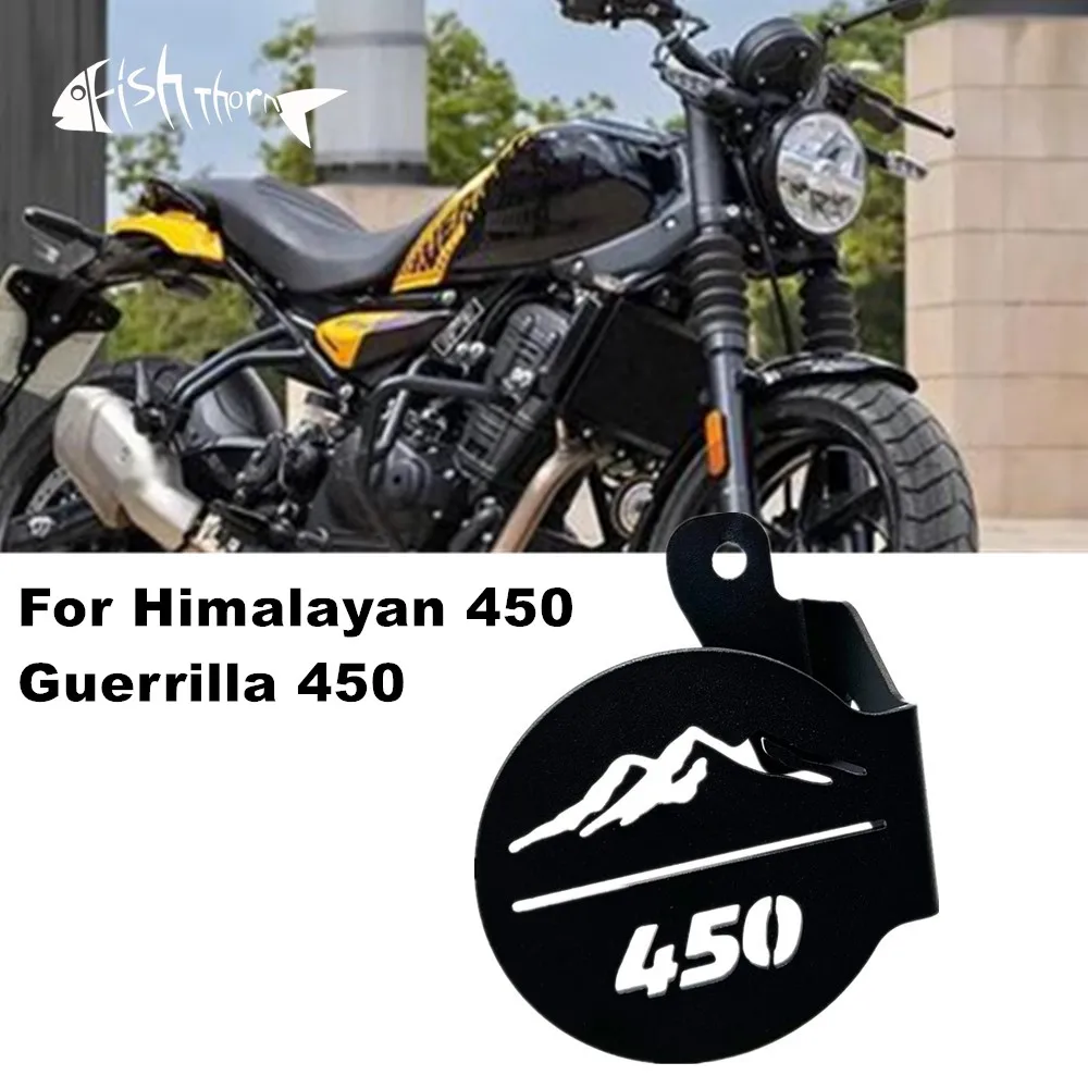 

For Himalayan 450 Himalayan450 Guerrilla 450 Guerrilla450 2024 2025 2026 Motorcycle Horn Cover Protector Accessories