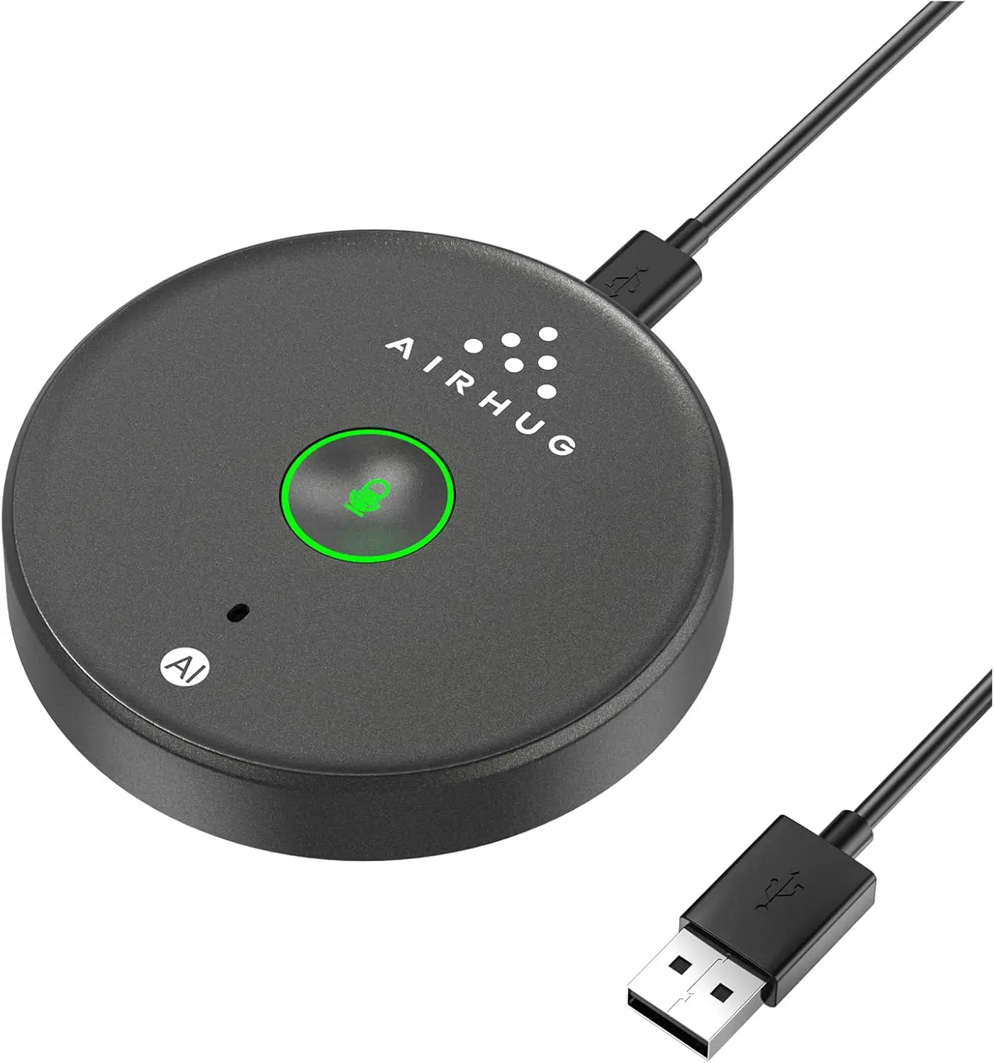

USB-микрофон для ПК с кнопкой отключения звука, AI-шумоподавлением для онлайн-звонков и записи