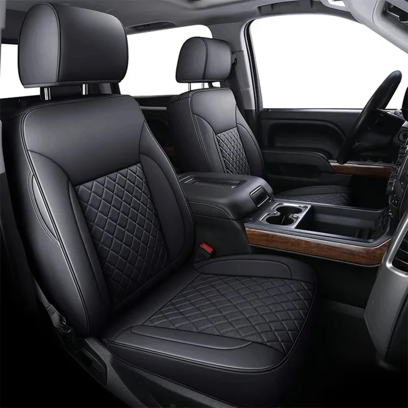 

Водонепроницаемые автомобильные чехлы-подушки, полный комплект, на заказ, для моделей 2007-2021 1500 2500 3500 Crew C