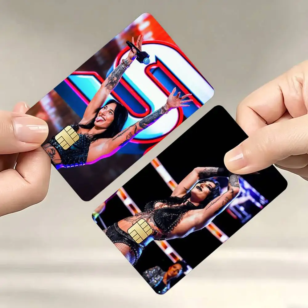 

Wrestler R-RheaRipley Decorative Waterproof Film Skin Cover Credit Card Stickers Debit Front Bank Bus Pass