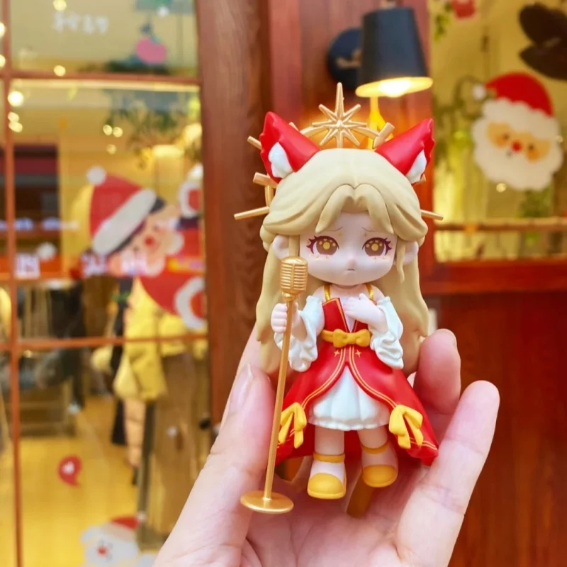 

Genuine Blind Box Miroo Circus Carnival Series Mystery Box Fox Trendy Doll Display Model Toy Birthday Guessing Bag Gift