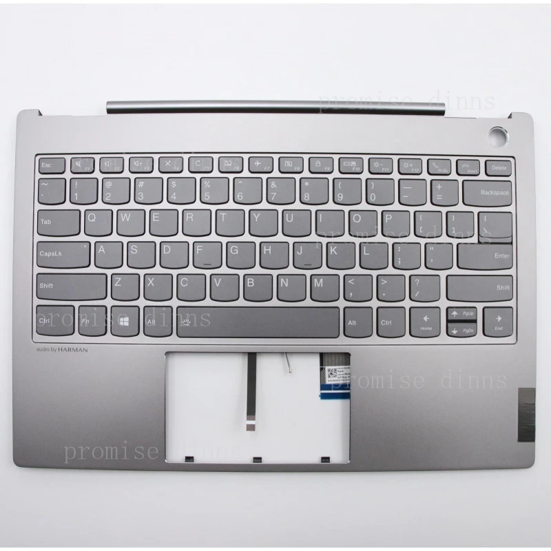 

M New for Palmrest Upper Case w/US Backlit KB For ThinkBook 13s-IWL 20R9 5CB0U43207