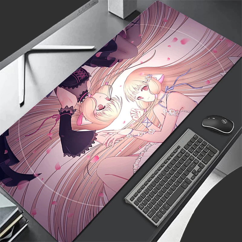 Mousepad Pattern Game Pad Rubber Mouse Pad PC Accessories Desk Mat Non Slip Office C-chobits Chii Table Mat Gamer Keyboard Pad