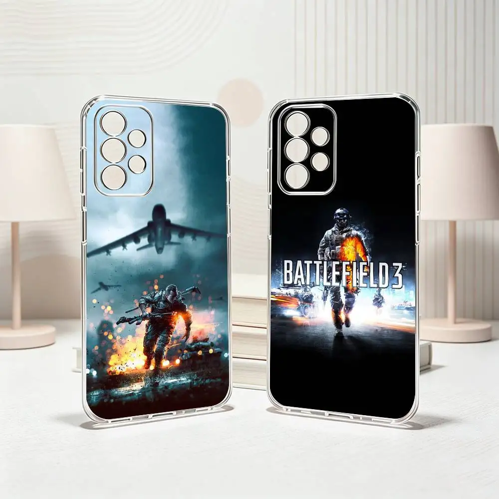 Game A-Battlefield-S  Phone Case For Samsung S25,S24,S21,S22,S23,S30,Ultra,S20,Plus,Fe Transparent Cover Gift