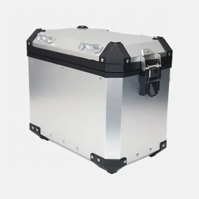 

Motorcycle Exhausted Side Pannier Box Aluminium Alloy Maxi-Scooter Motor X Motorbike Case Baggage Luggage for Ducati Desertx