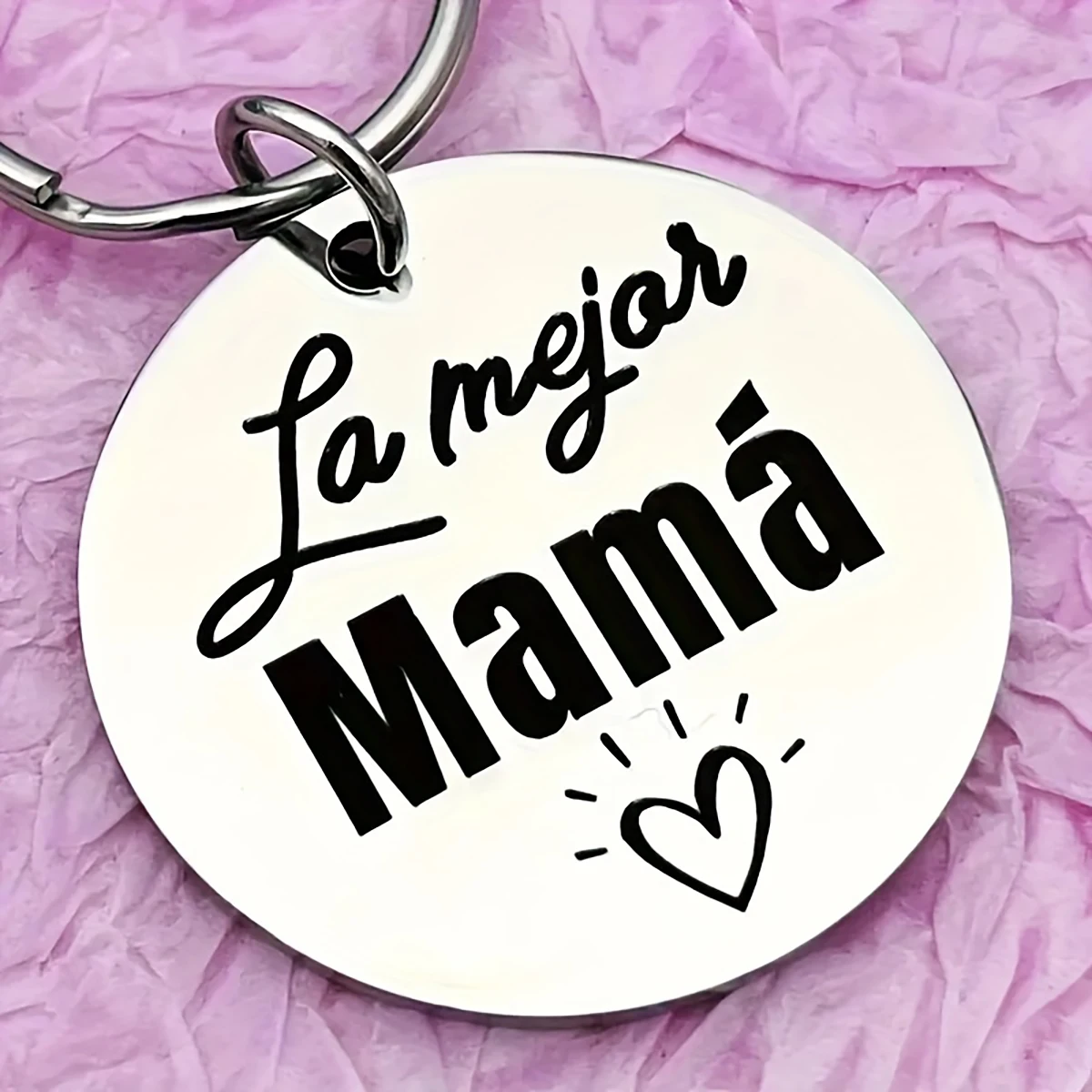 Spanish Keychain for Mom, Mother's Day Gift, Thanksgiving Gift for Son and Daughter, Birthday Gift for Mom