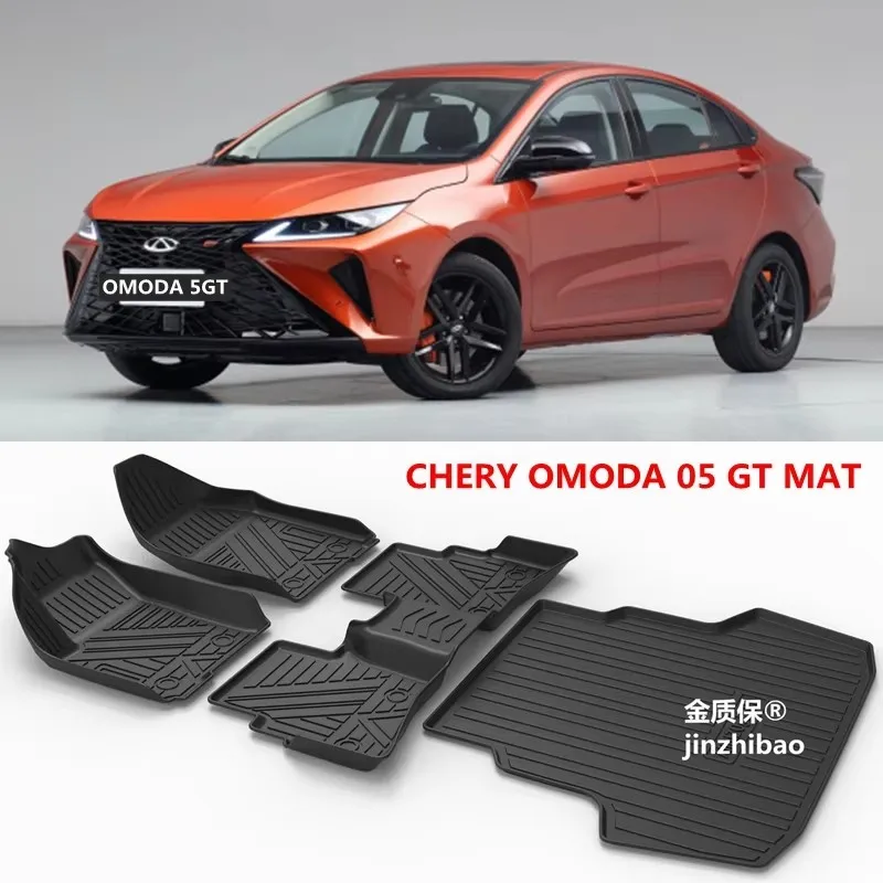 

Подходит для CHERY OMODA O5 GT коврик для автомобиля OMODA O5 GT коврик для пола OMODA O5GT коврики в багажник OMODA 05GT водонепроницаемый коврик OMODA GT коврик для пола